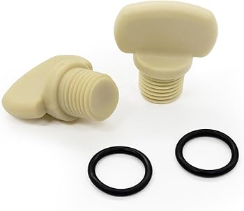 Amazon.com: 2 Pack,Drain Plugs w/O-Rings, for WhisperFlo